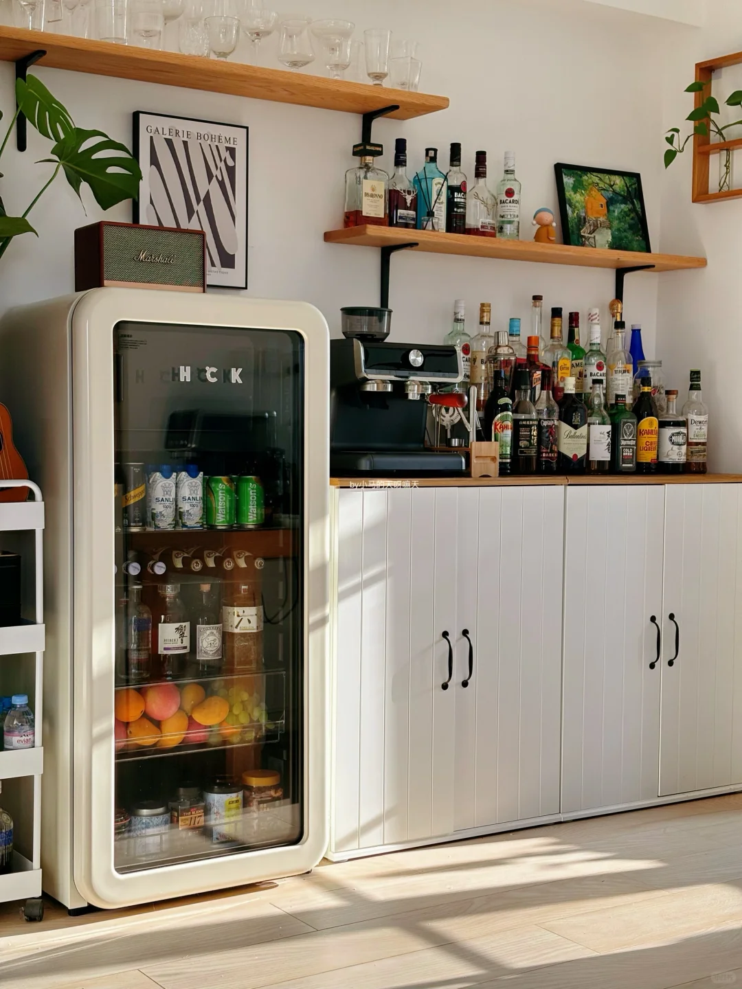 终于，我有氛围感家庭小酒吧了｜打造home bar