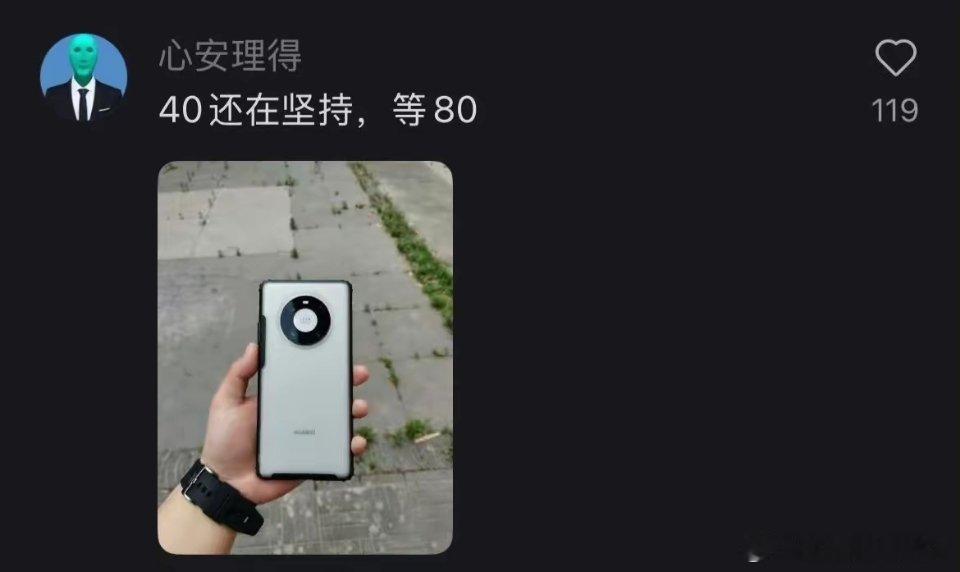 华为用户的特质，便是非华为手机不换！能发现大量华为老机主都在等华为Mate80 