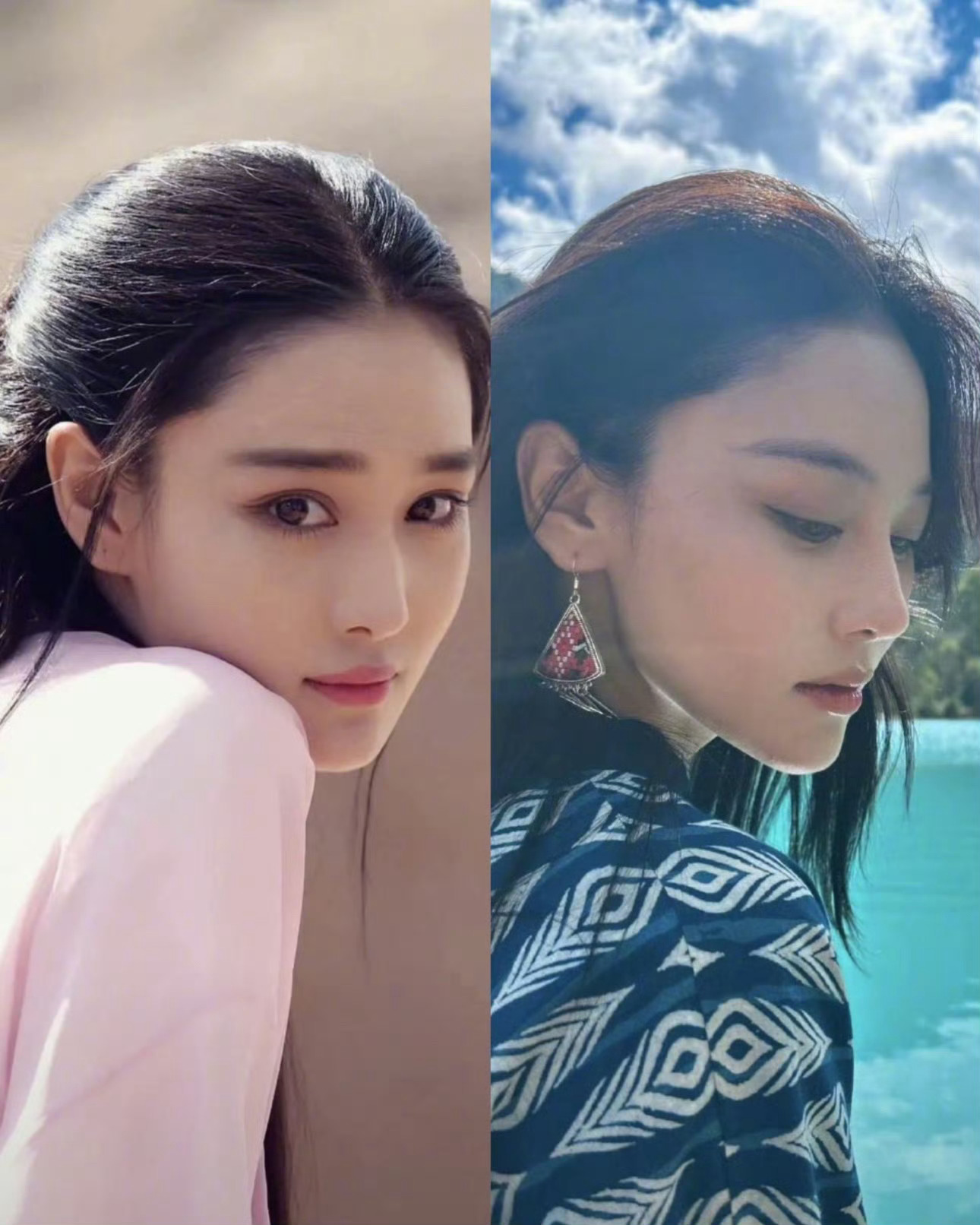 张馨予十年前后对比~感觉越来越美丽了[好喜欢] ​​​
