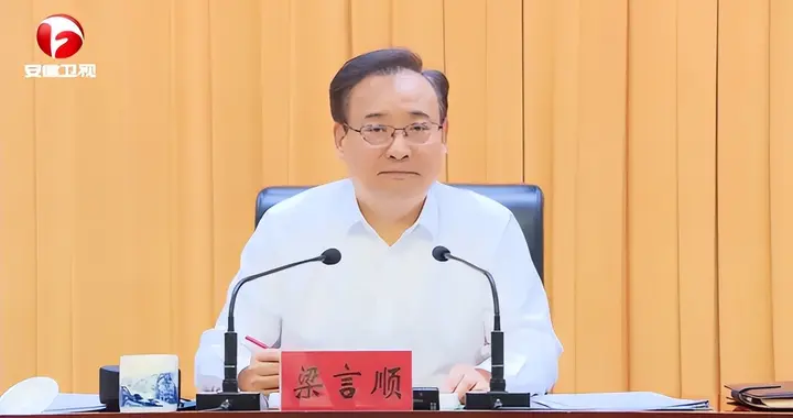 因工作变动，梁言顺辞去安徽省人大常委会主任职务