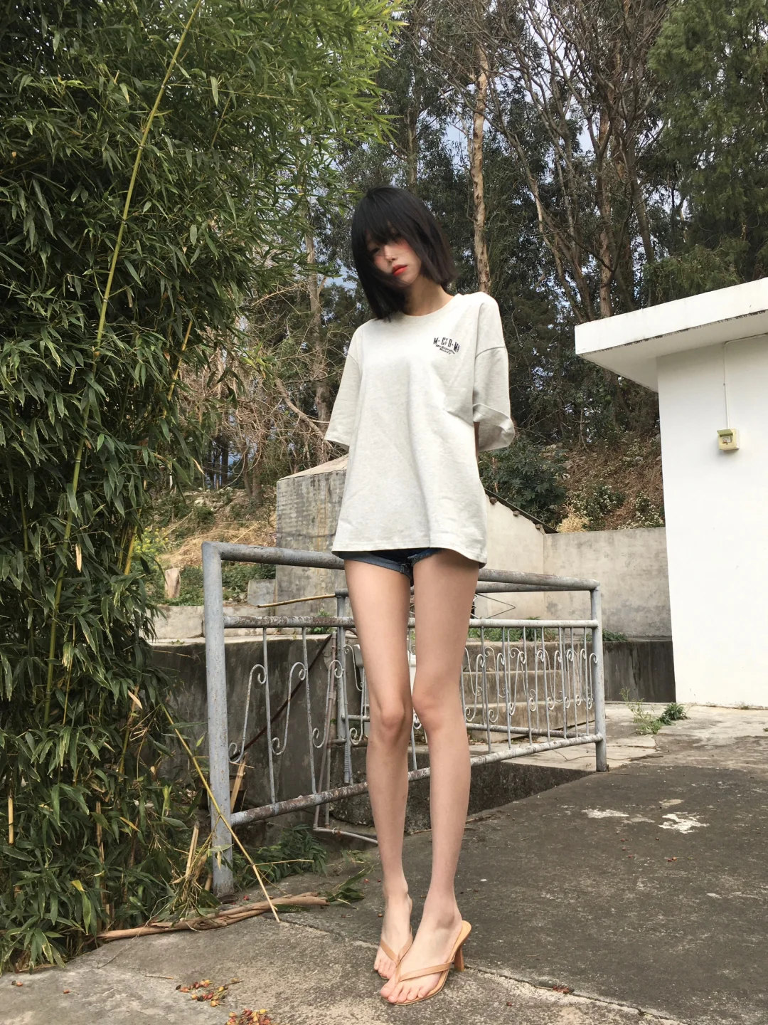 你头发乱了喔