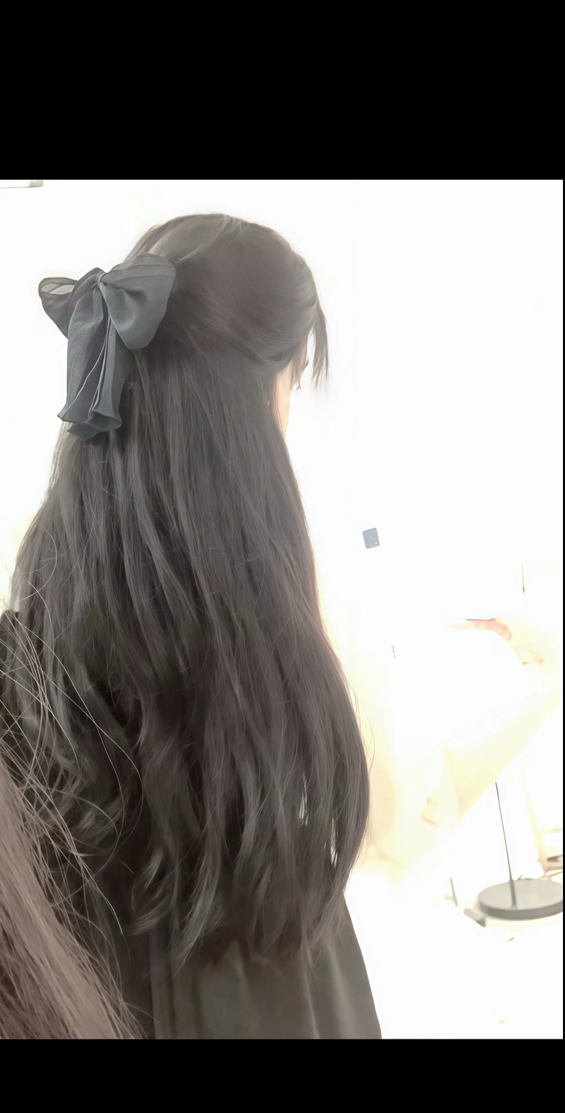 这都是形容你的长发