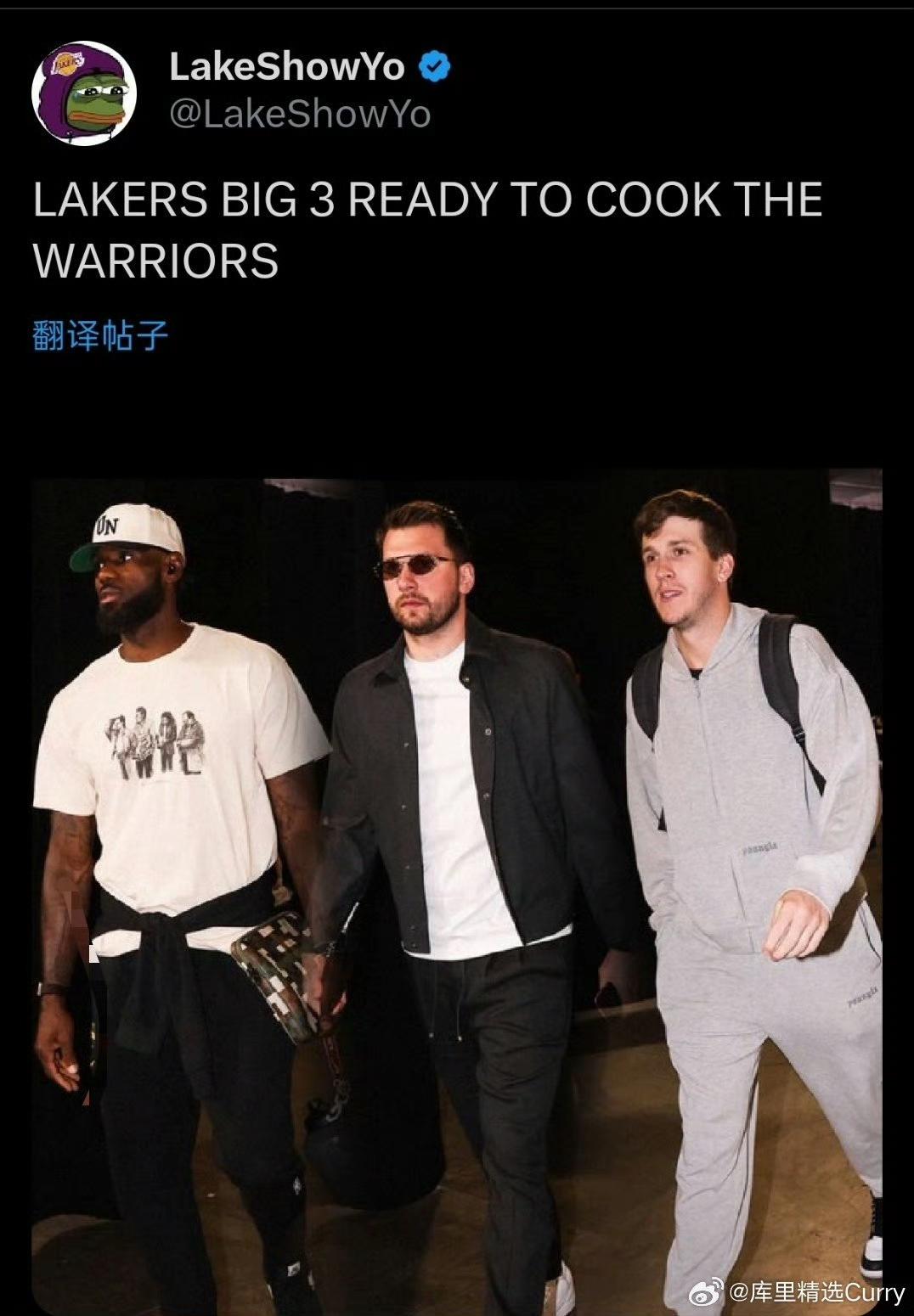 湖人攒了三场的三分球留着今天投？勇士队开局像马戏团。规律指出：追梦上场，胜负已定