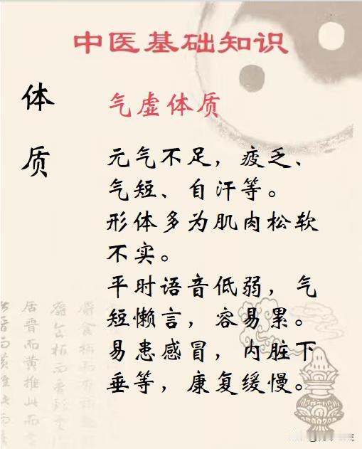 人体几种体质，你属于哪种？
#健康##中医##湿气#