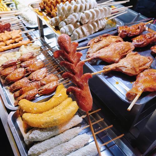 晒图笔记大赛夜市里的美食真的很多了