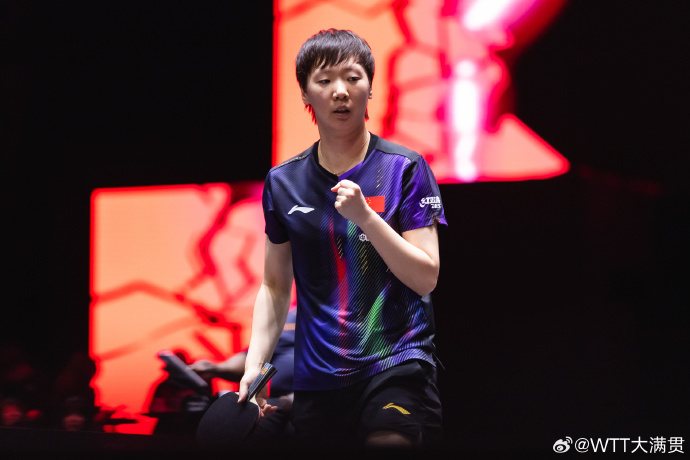 【#王曼昱1个月内双杀张本美和#】#王曼昱双杀张本美和# 2026WTT新加坡大
