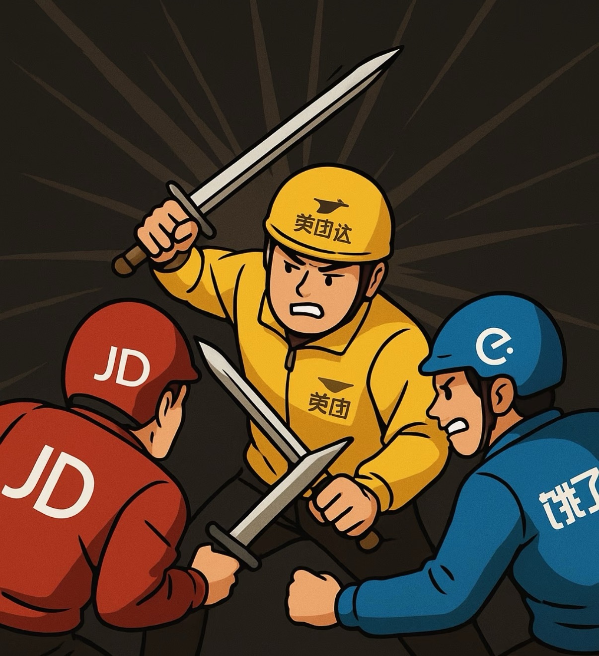 明显感觉到外卖又变贵了，京东和淘宝怎么不继续打了[泪] ​​​