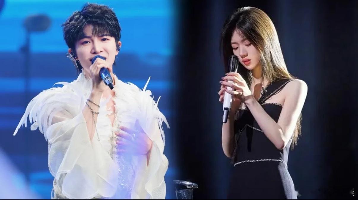 刚开始的时候：单依纯人品不行和业务不行二选一吧，周深神级救场彩排出来：不要打了啦