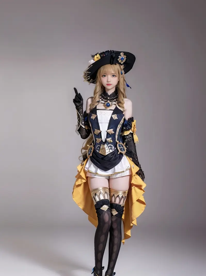 原神 娜维娅～今天放个礼花吧～今天除夕了～娜维娅给大家放个礼花吧～ 