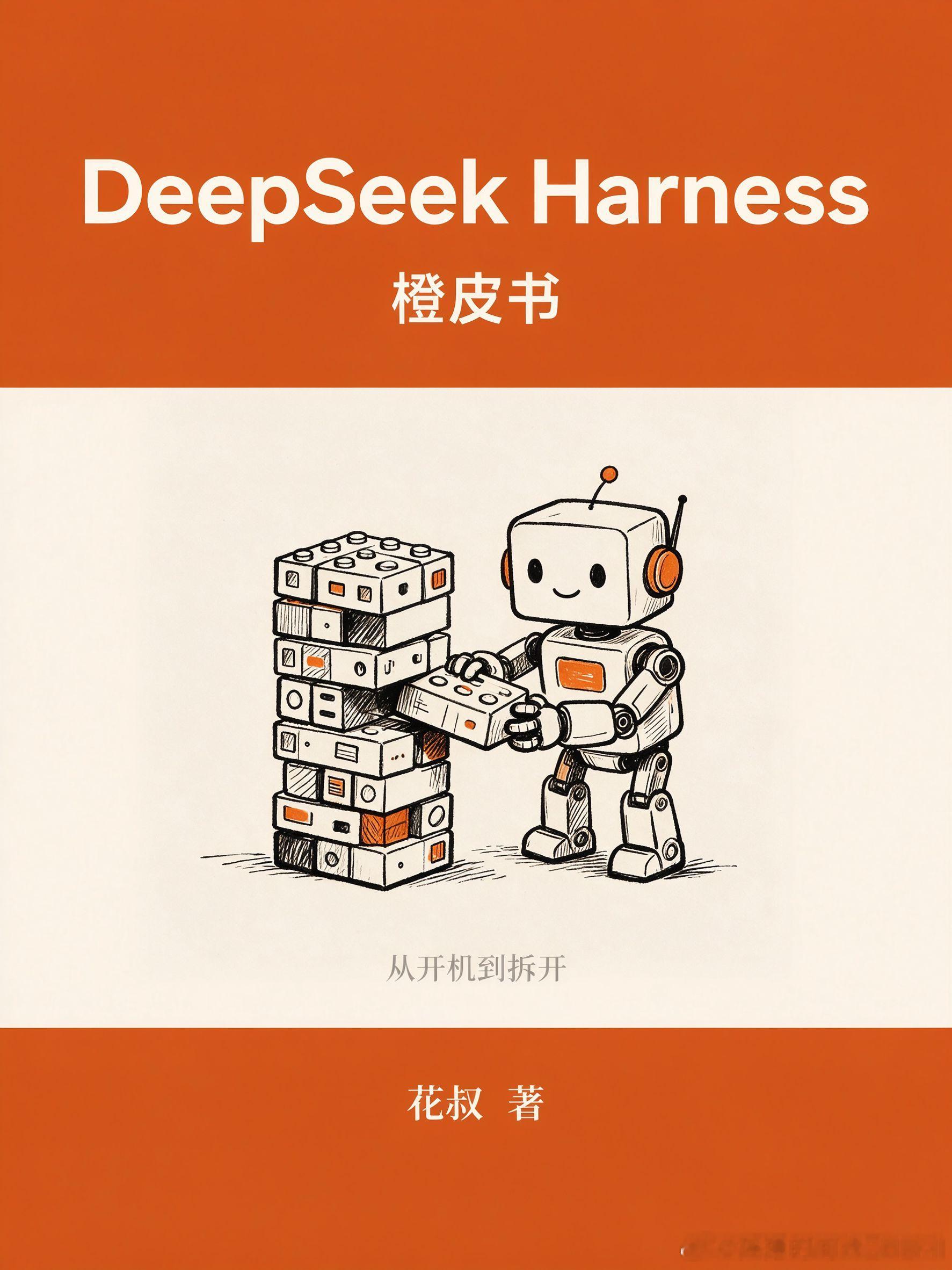 太快了，花叔已经把 DeepSeek Harness 的橙皮书写完了GitHub