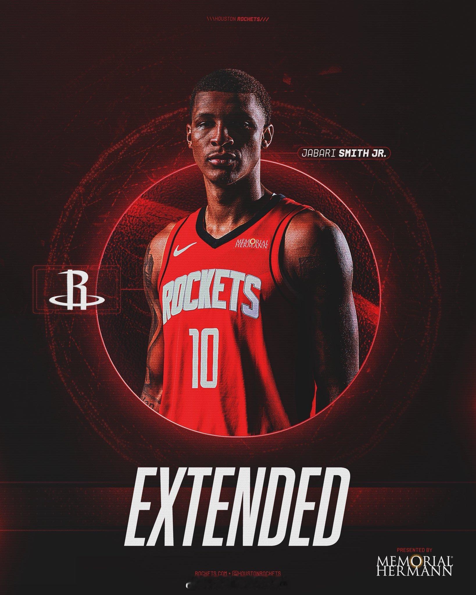 火箭官宣续约小贾火箭续约小贾巴里史密斯休斯顿火箭nba吐槽大会 ​​​