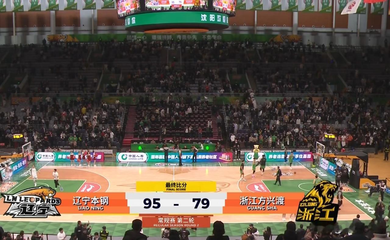 CBA常规赛辽宁本钢主场擒下浙江方兴渡。本场比赛浙江方兴渡状态低迷，而辽宁本钢则