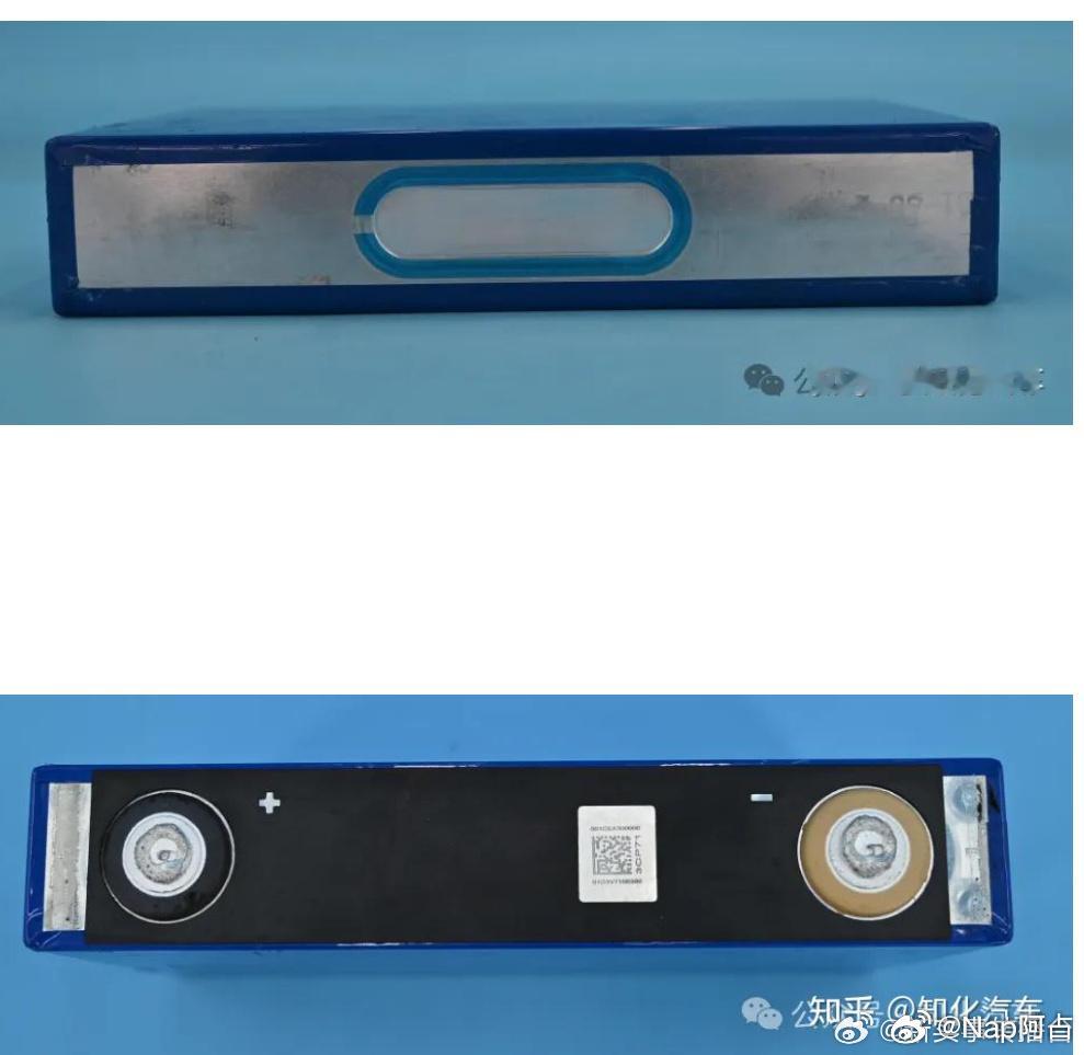 我觉得目前的最优解  巨鲸动力电池平台方案图一所示宁德时代方壳三元锂极柱向上泄压