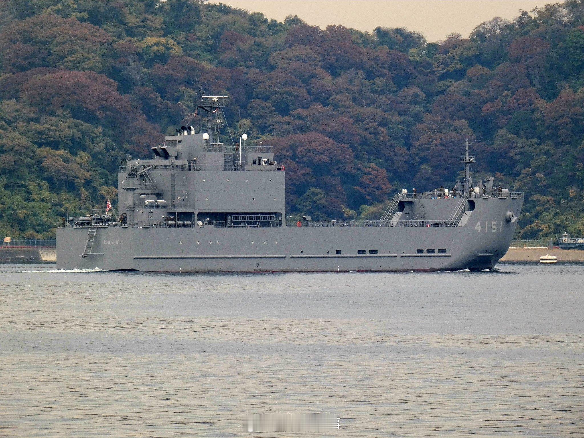 每天认识一件兵器烽火问鼎计划 日本“荣耀（LCU - 4151）”已离港。日本陆