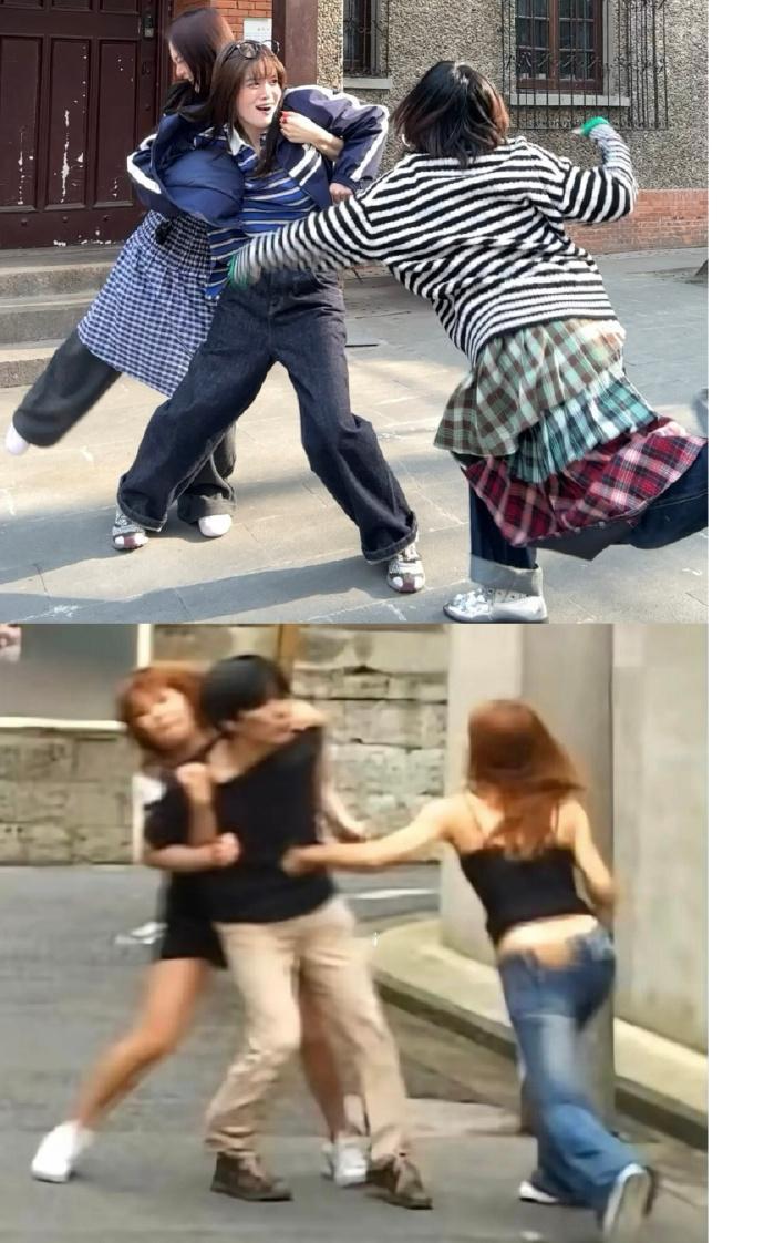 三人拍照就这么拍!!!🤨 