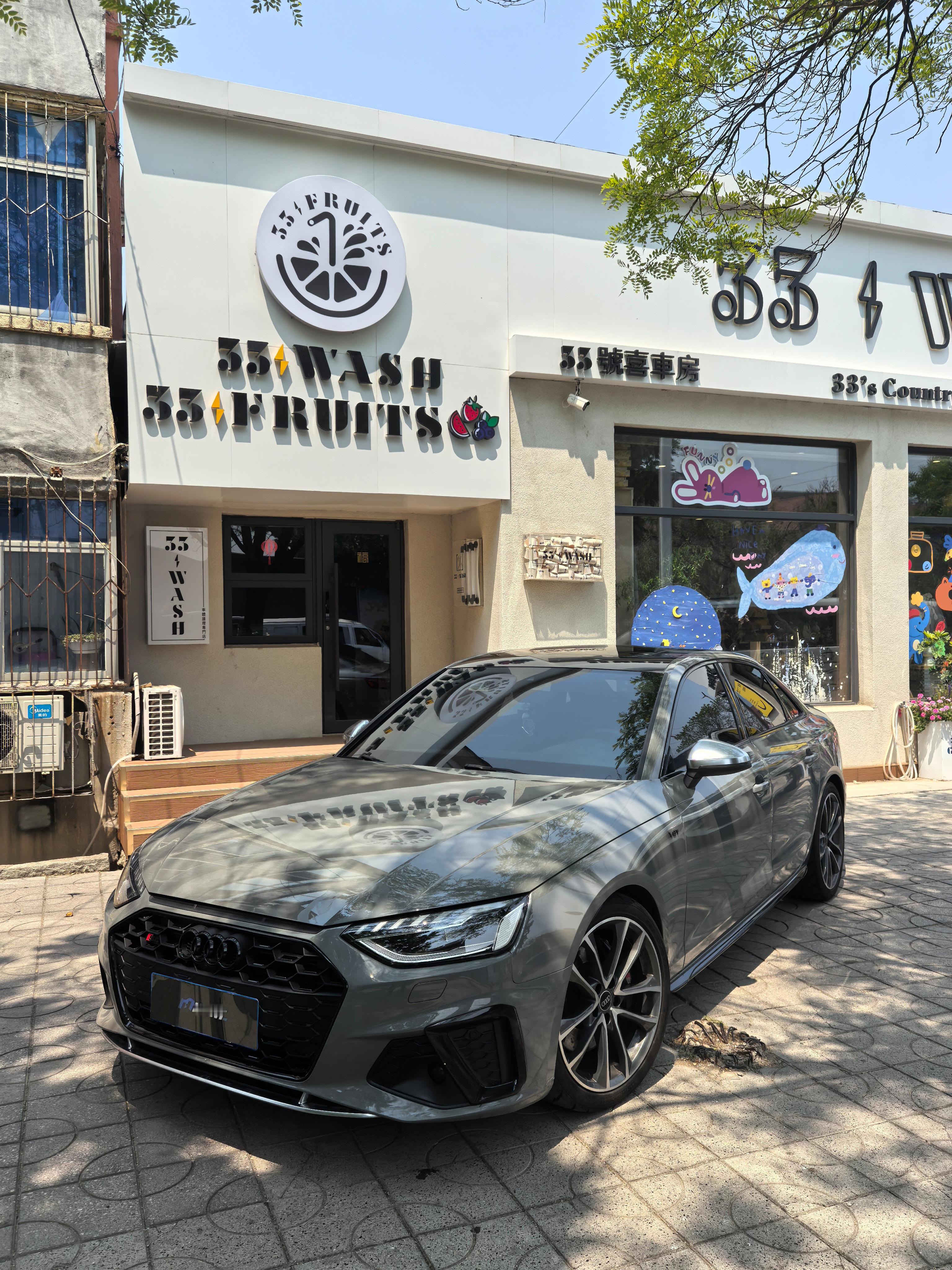 全国找车[超话] 【2020款 奥迪 S4 3.0TFSI】【实车颜色】：量子灰