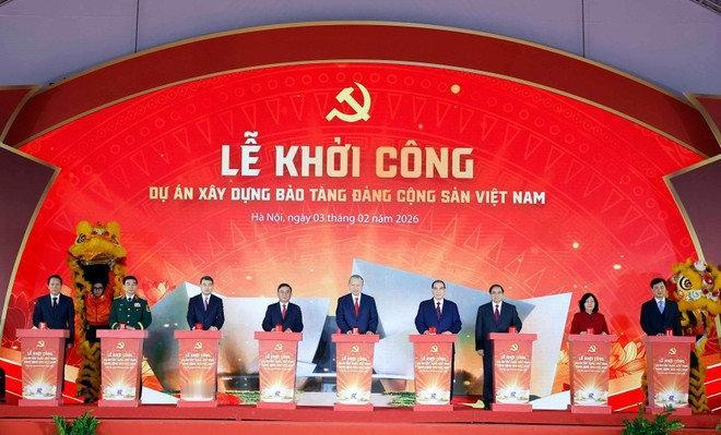 越共建党96周年，在河内修建党史博物馆，为即将到来的建党百年献礼。 ​​​