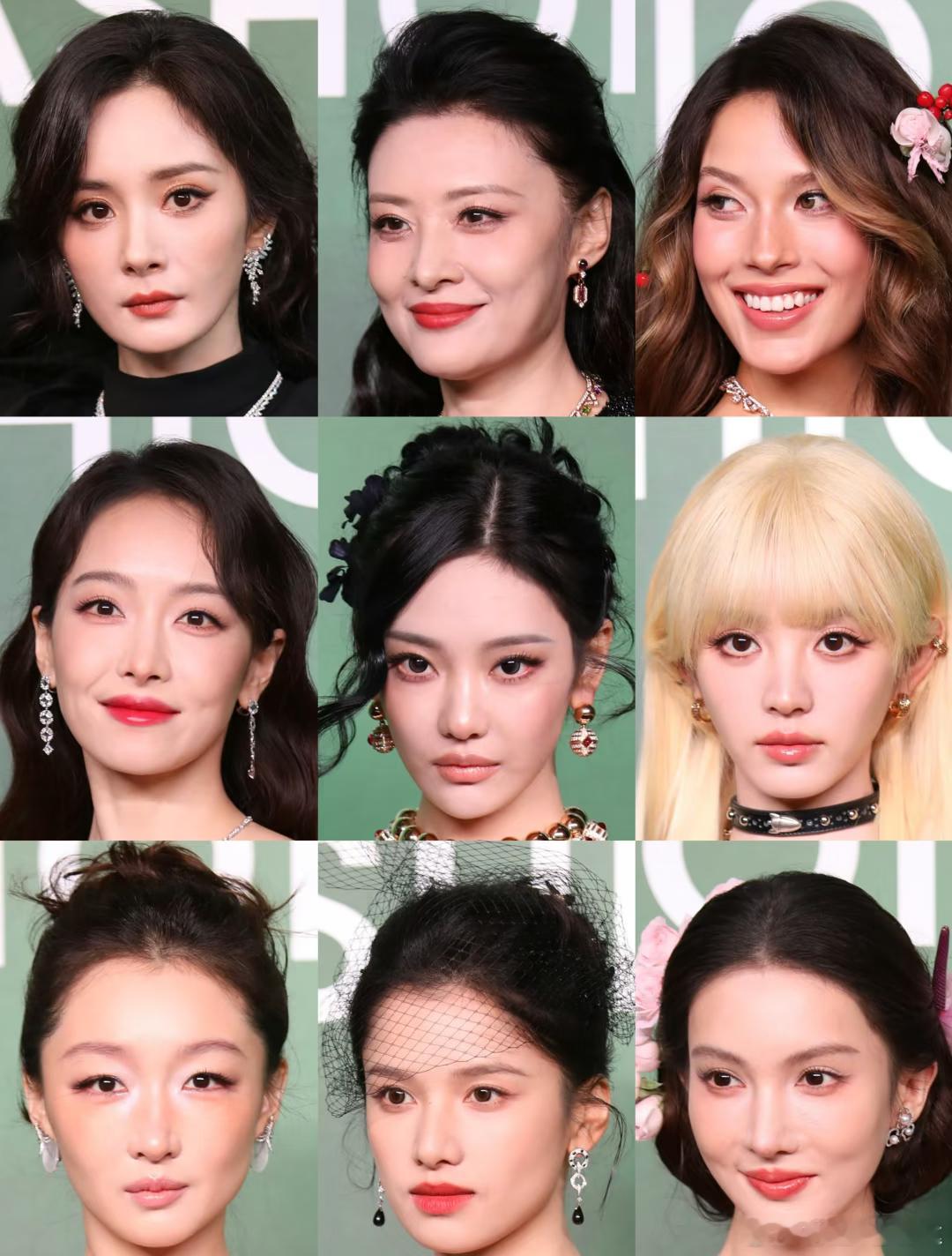 VOGUE盛典红毯女明星怼脸生图周涛、杨幂、娜扎、宋茜、张婧仪、田曦薇、宋雨琦、