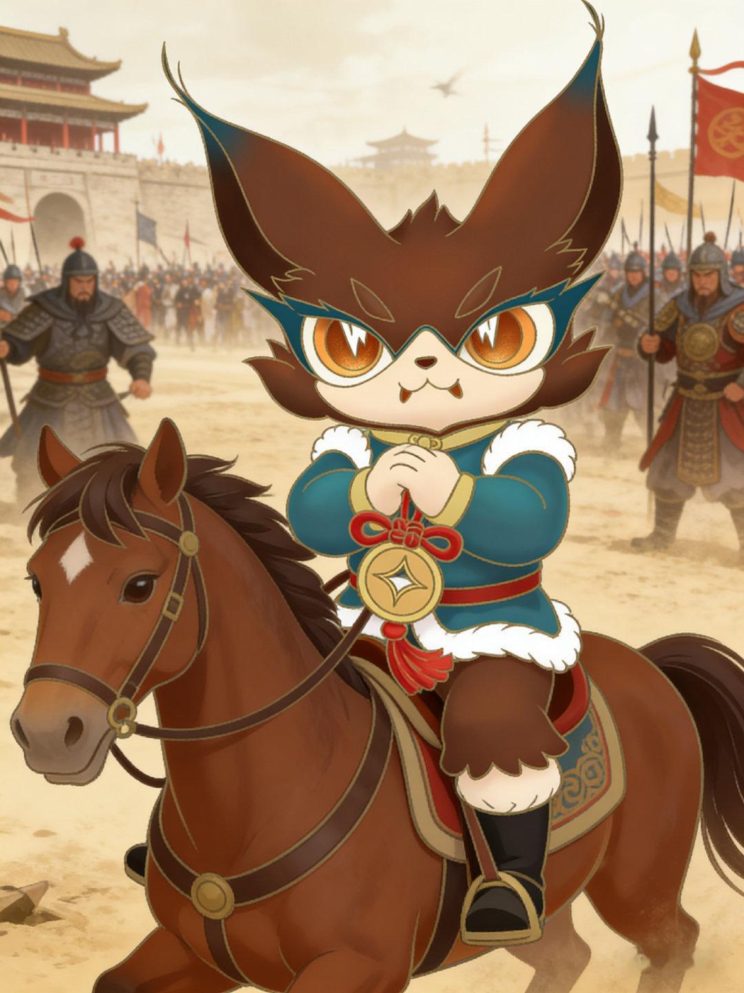 我带喵娲娲过春节 祝大家马上有