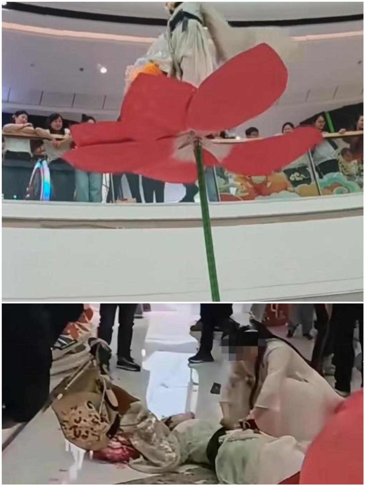3米高空，演员直直摔下来
现场没任何防护，观众吓得尖叫
这一幕就发生在安徽铜陵五
