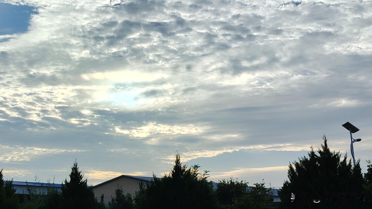 晒图笔记大赛昨夜的一场雨把天空洗刷的洁净无比，这独一无二的景象让人忍不住多看几眼