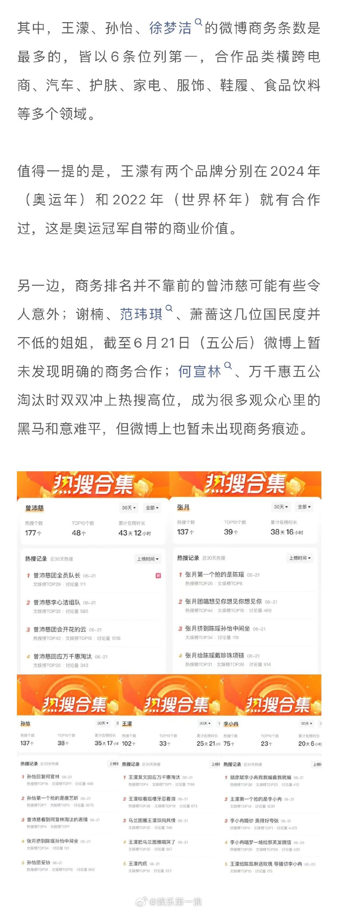 王濛浪姐7商业价值第一业内人称浪姐商业价值强于披哥《乘风2026》总决赛直播在即