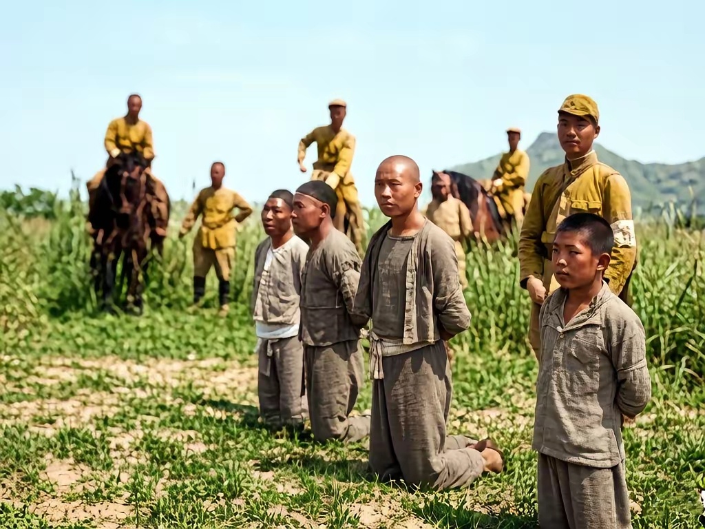 抗日战争时期的内蒙古赤峰，几名被俘的民间抗日武装人员即将遭到日军杀害，其中还有一