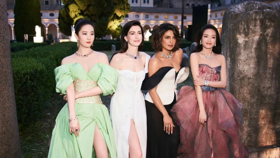 宝格丽四大全球代言人在罗马美出天际！！