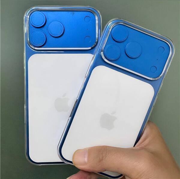 iPhone17Pro透明保护壳曝光发现没？iPhone 17 Pro 的透明保