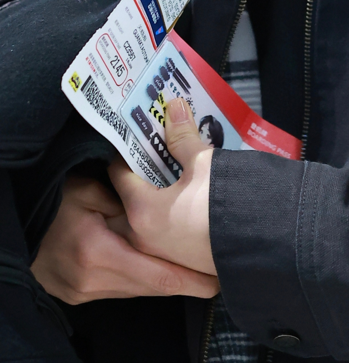 身份证保护套特别萌好可爱