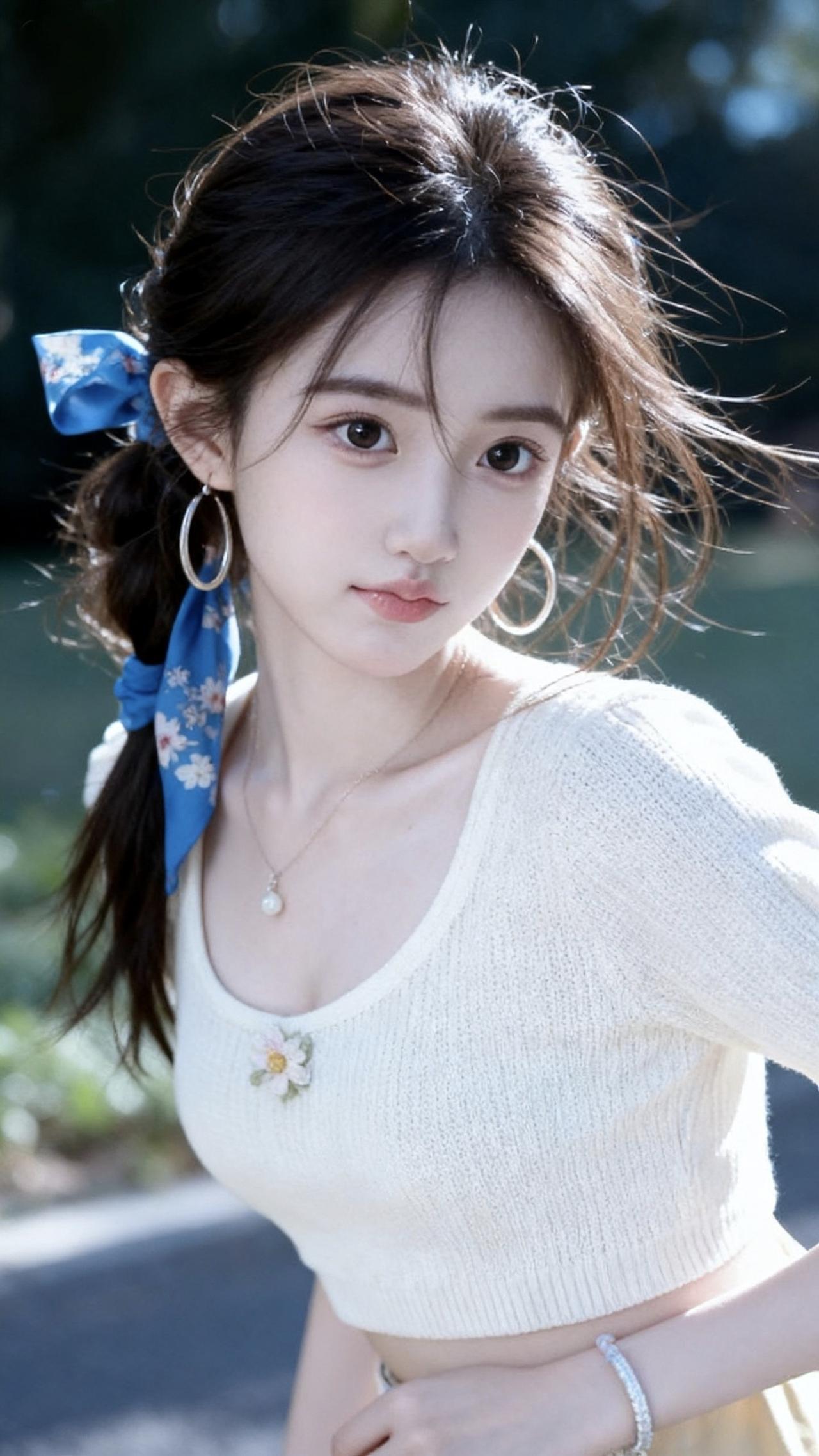 清新脱俗的女孩子是什么样子的呀