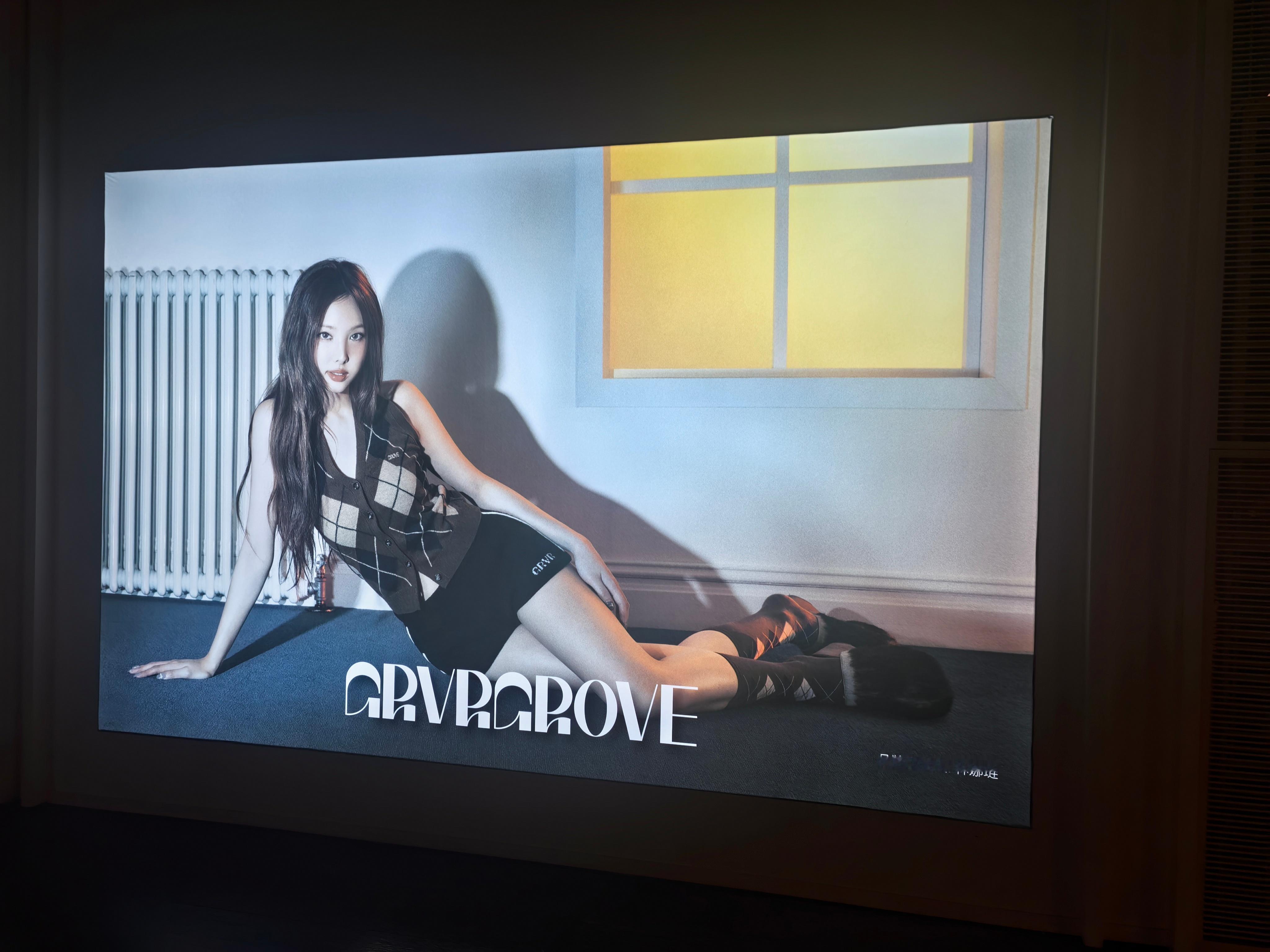可能就是林娜琏grove品牌代言人 吧[阴险] ​​​