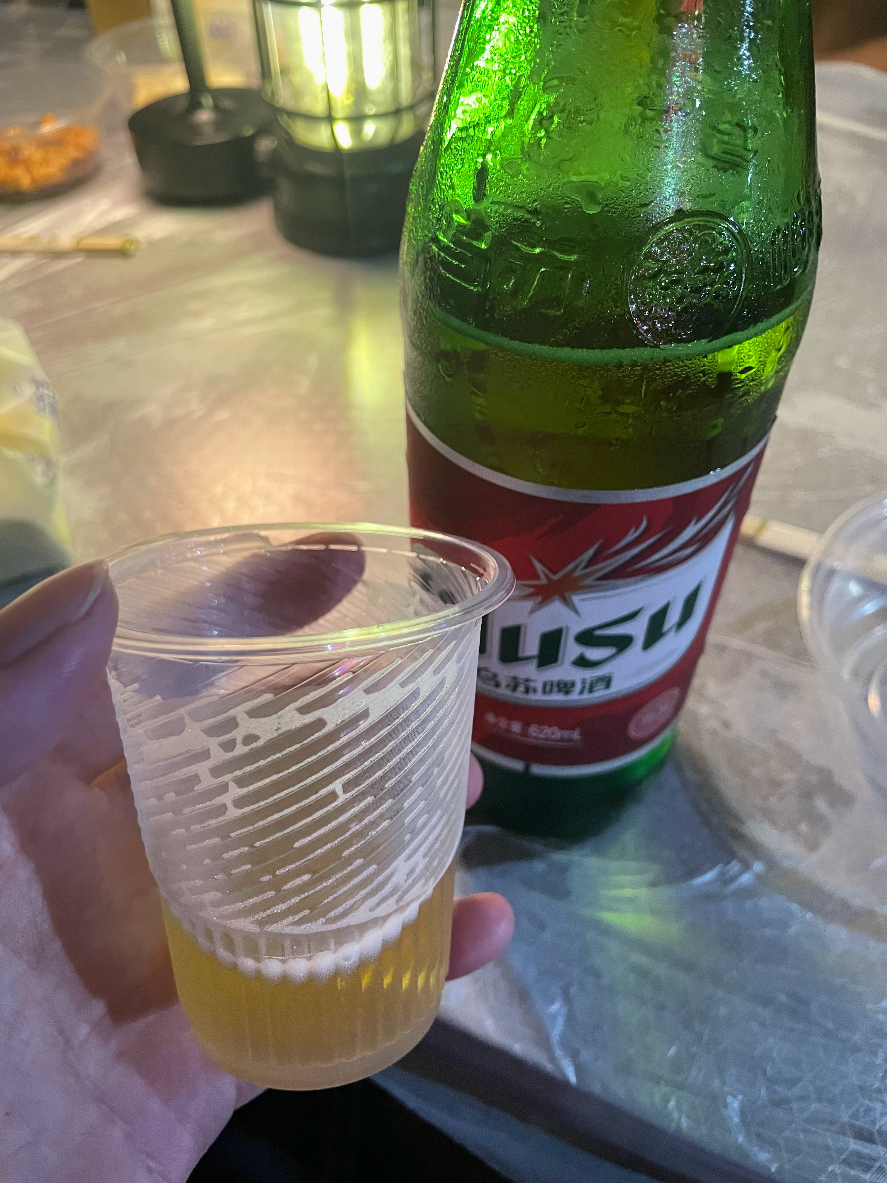 太热了，喝一杯解解渴，老实说，大夺命，你能喝几瓶
