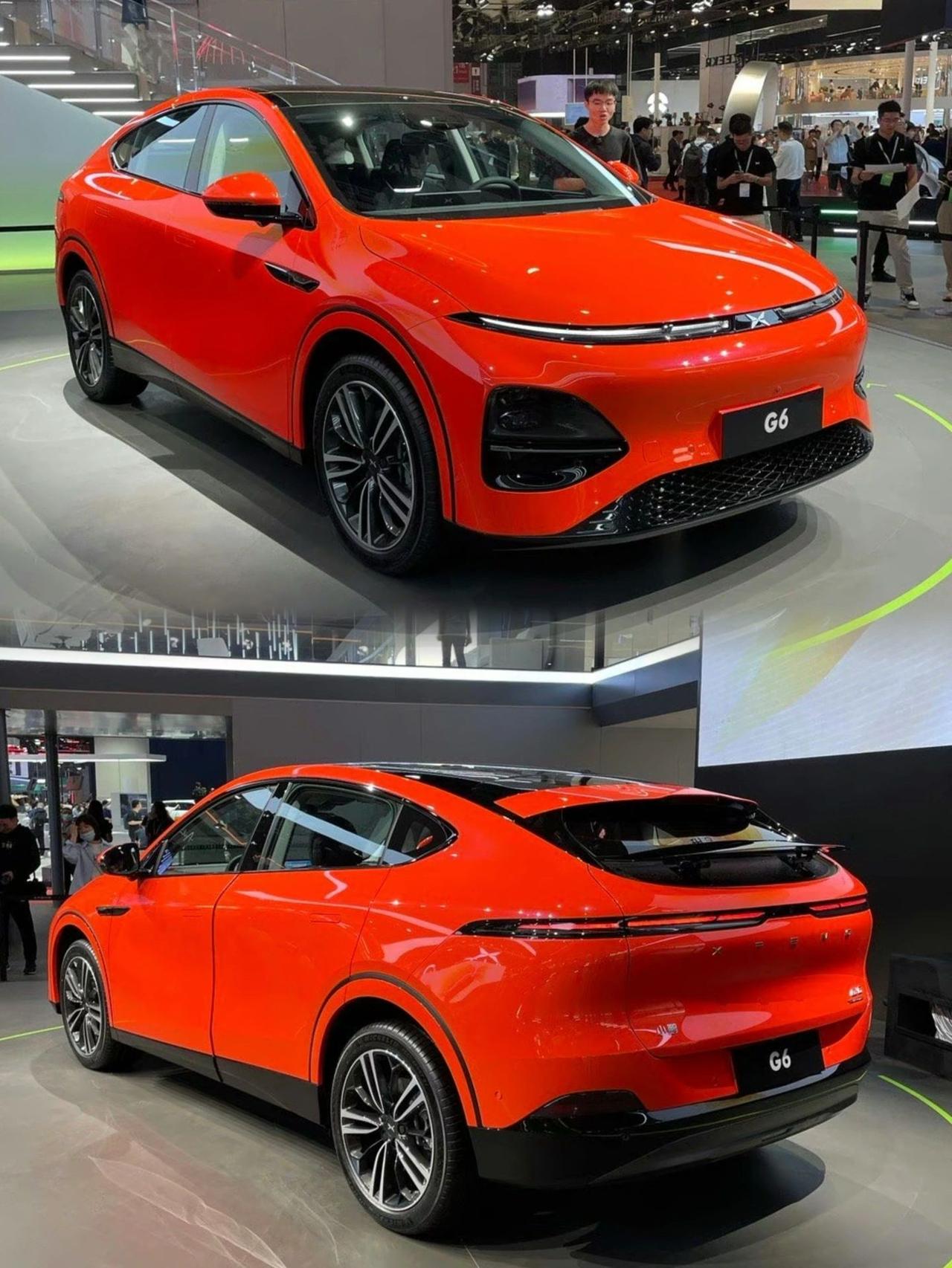 小鹏G6来袭，正面PK特斯拉model Y！
在2023上海车展上，小鹏汽车带来