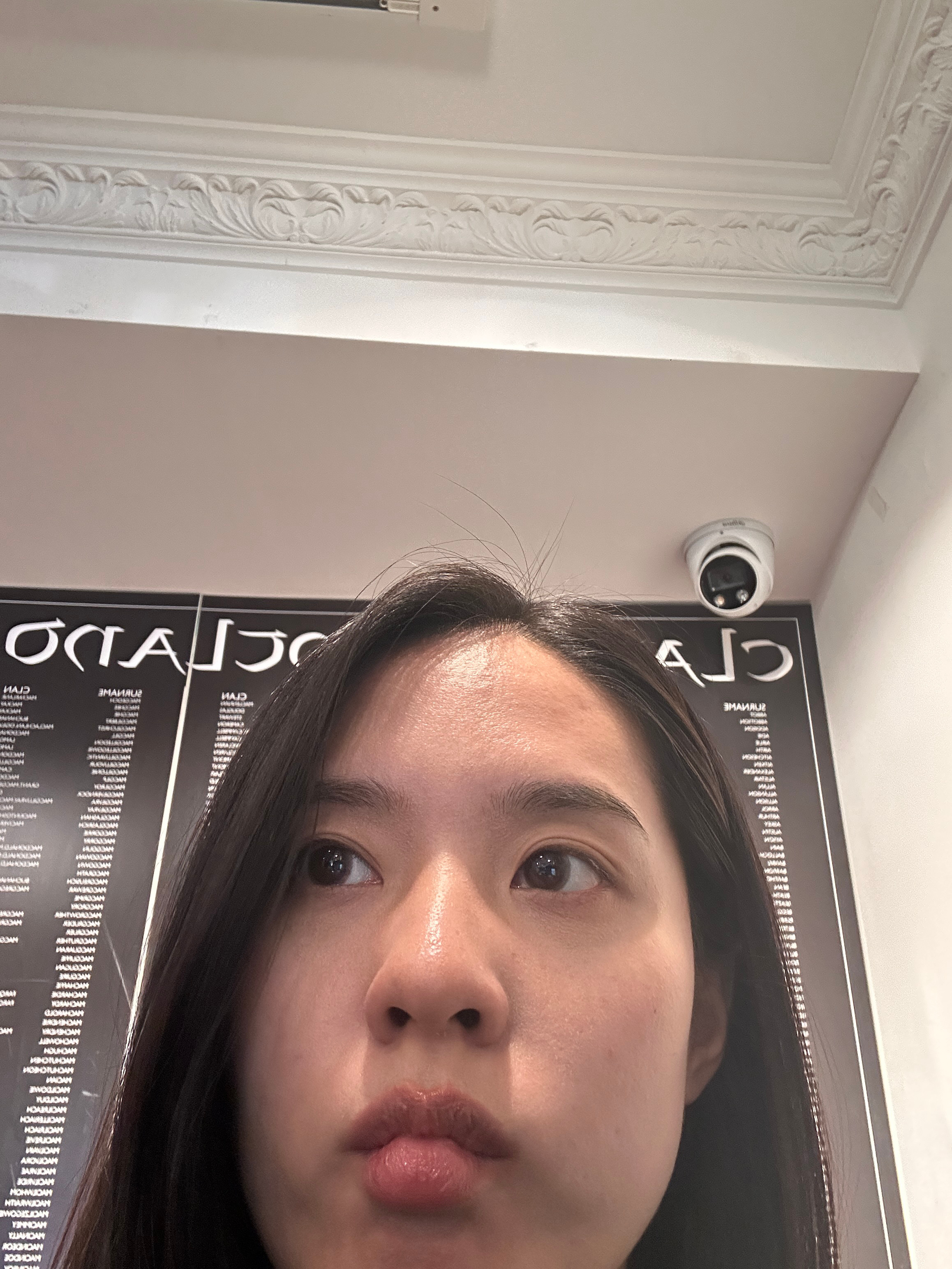 好懵逼啊有个加拿大人在我们店找自己的clan（类似于海外华人回去找自己的宗族名字