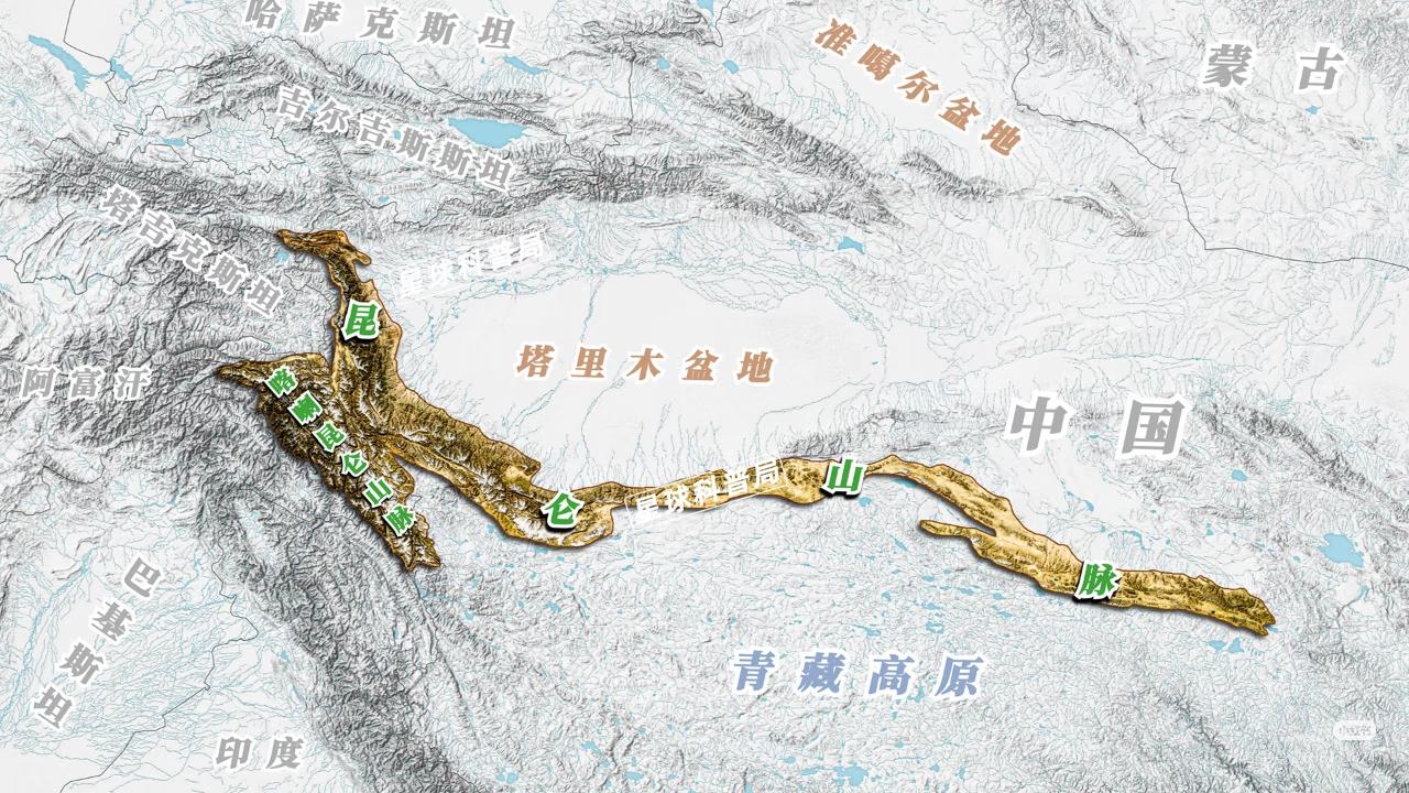 昆仑山和喀喇昆仑山有何区别，山体西部是一体的呢？求助一下[送心][送心]