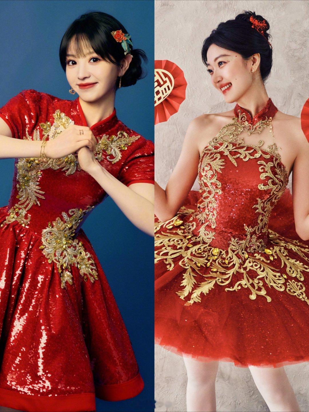 央视马年春晚明星造型合集｜过年勒🧨依次分别为：王一博、迪丽热巴、白鹿、王玉雯、