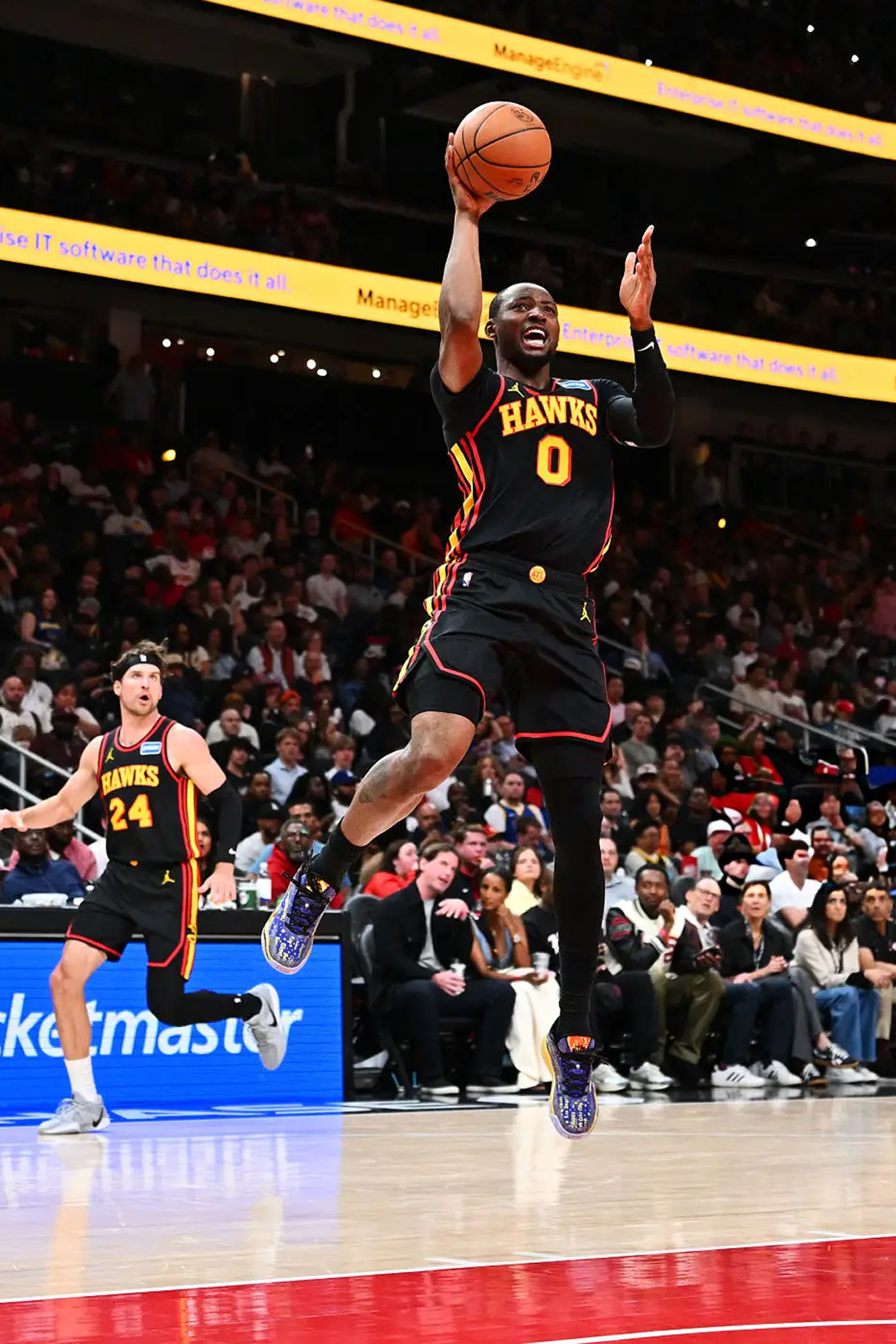 乔纳森·库明加 · 安踏 KAI32+4+2+19投1中 加子是去老鹰卧底的吧老