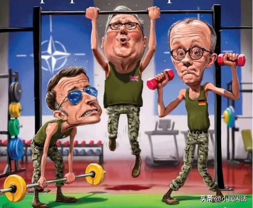 已经跃跃欲试了！只等“主人“一声令下！
法国、德国和英国3月1日宣称，必要时，他