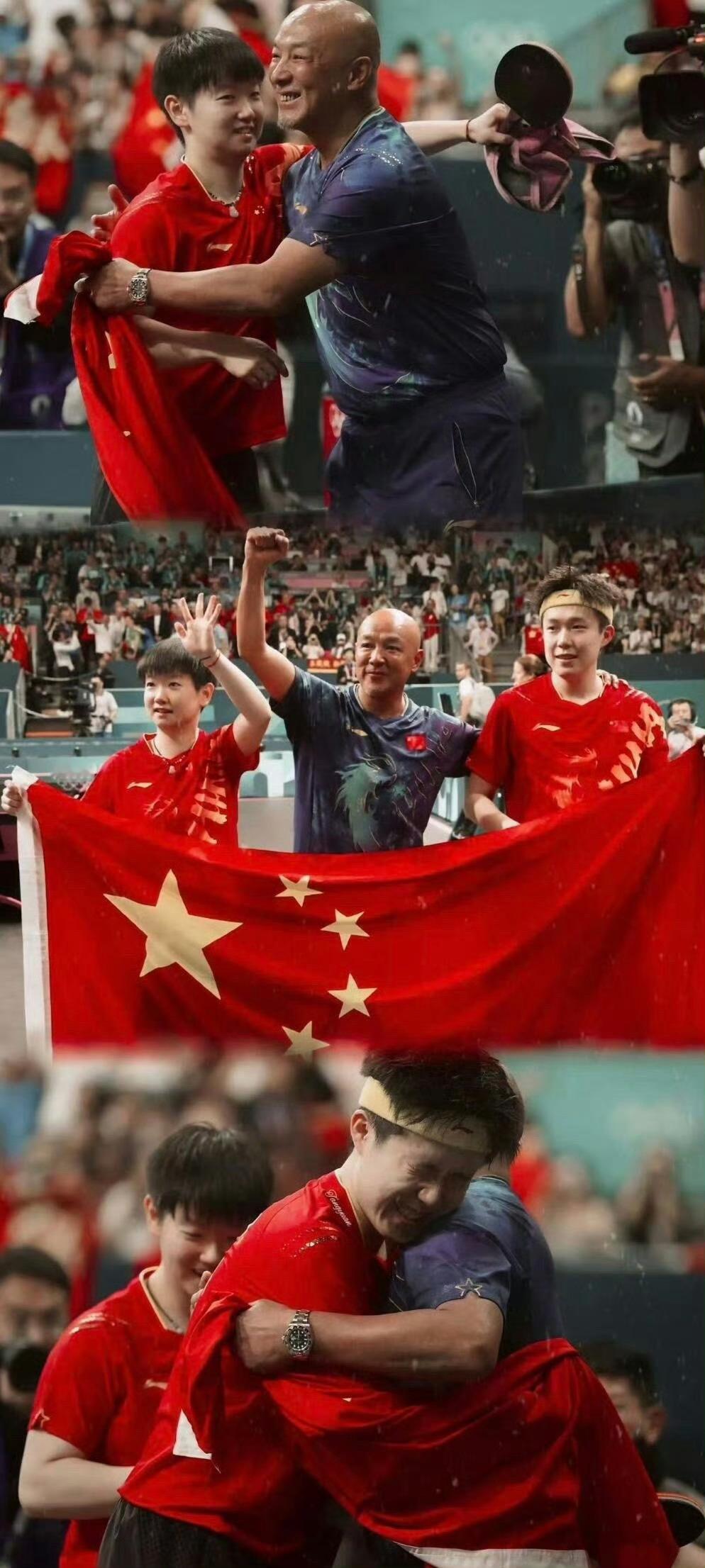 光芒胜过夜晚繁星[努力]#王楚钦孙颖莎继续包揽WTT世界第1# ​​​