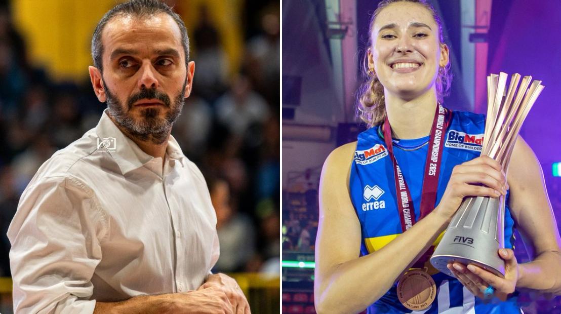 国际排坛动态意大利女排【加斯帕里谈贝拉斯科计划让安特罗波娃改打主攻】 “我认为教