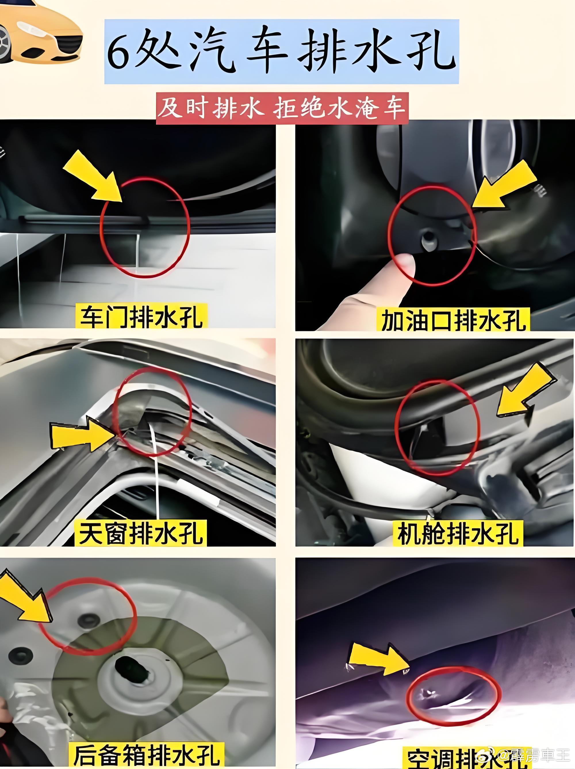 99%车主不知道｜汽车漏水槽冷门知识⚠️开车好几年，你认真看过车上的漏水槽吗？不