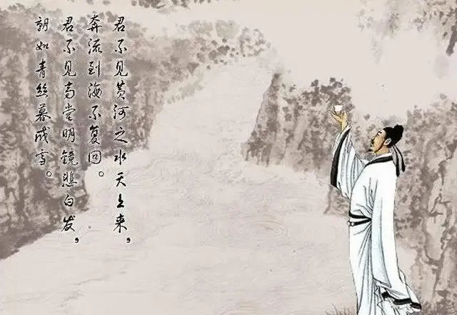 白发十年归梦寐,青衫一笑洗尘埃