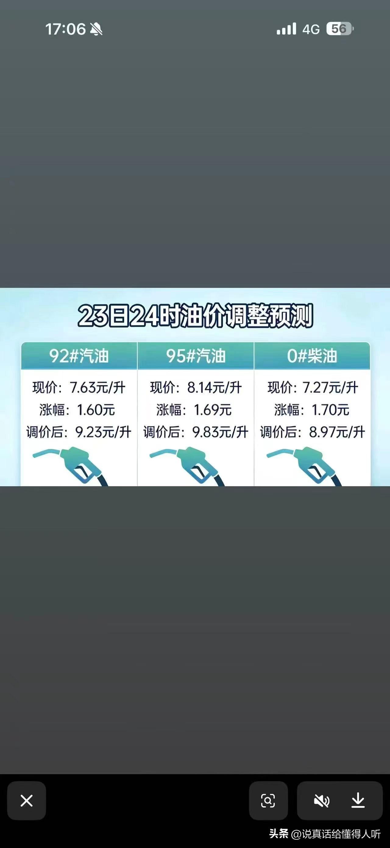 油价我要涨价了，谁赞成谁反对[打脸]