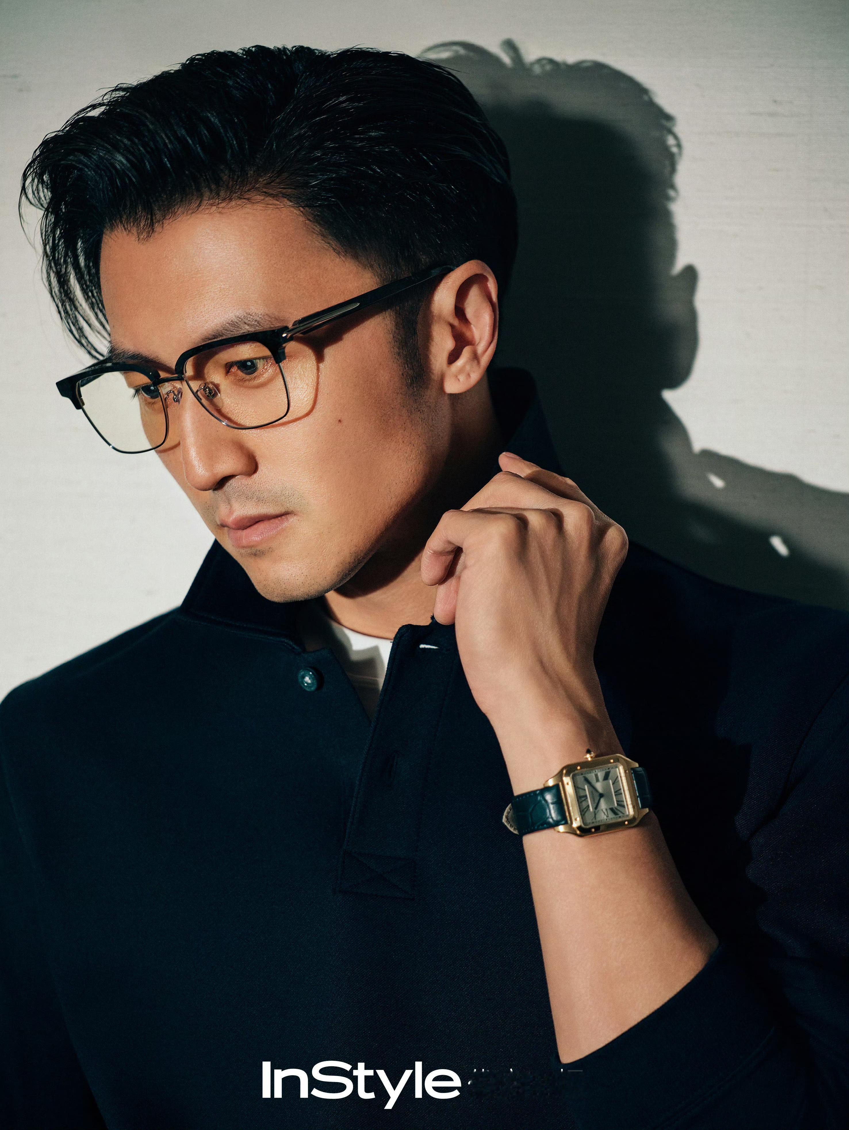 谢霆锋的时尚感从来不掉线！在《InStyle》最新大片里，被他腕间的两款卡地亚S
