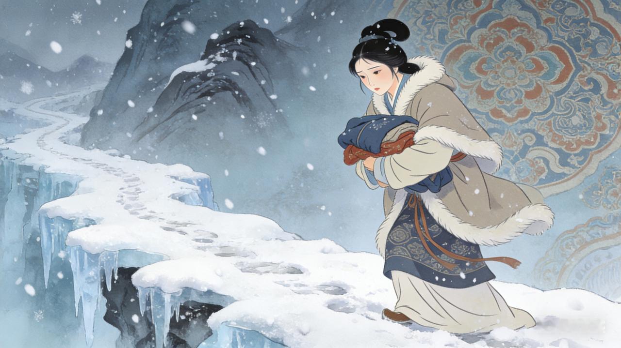 那一声哭嚎
震塌了万里长城
 
北风卷着雪粒子，抽打在孟姜女的脸上，生疼。
 