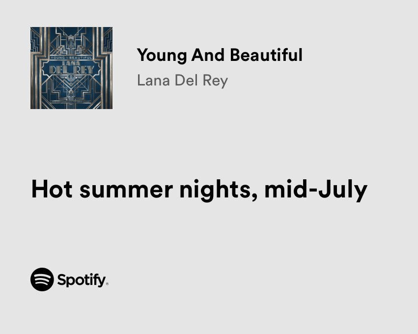 Hot summer nights, mid-July 