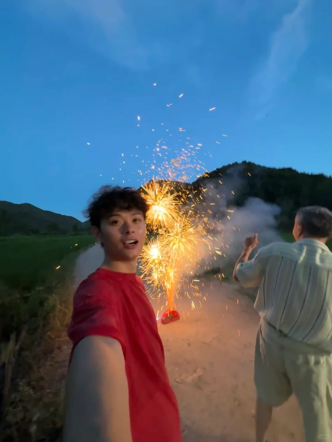 像家乡的田野