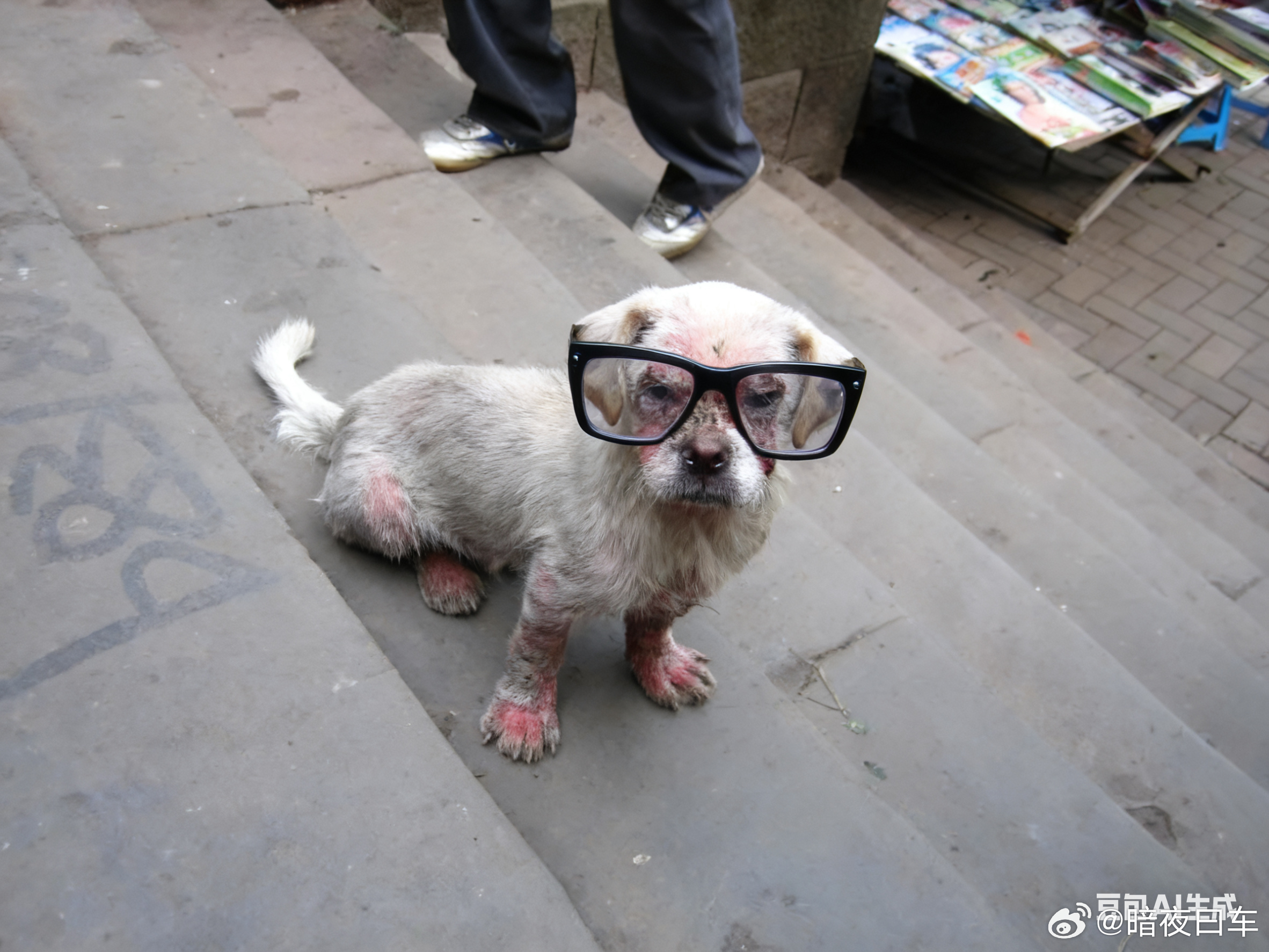 我家🐶越来越笨了，今天带它出门去公园遛弯，还没到地方就呜呜的开叫，感觉是要拉屎