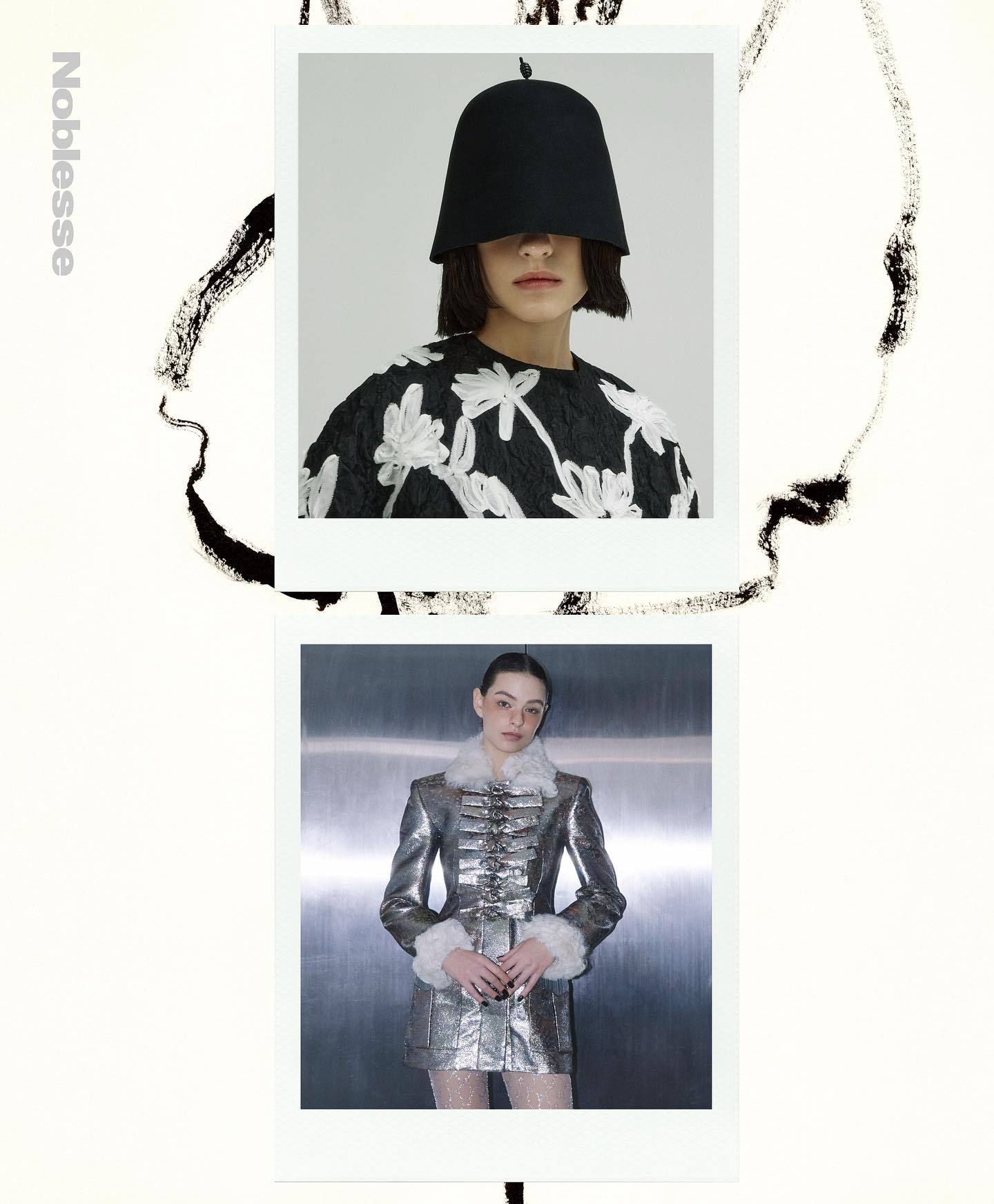 拍立得照片与插画组成的画报作品，有趣！ 